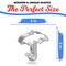 CookieCutter.Com Umbrella Cookie Cutter 3 Inch –Tin Plated Steel Cookie Cutters – Made In The USA